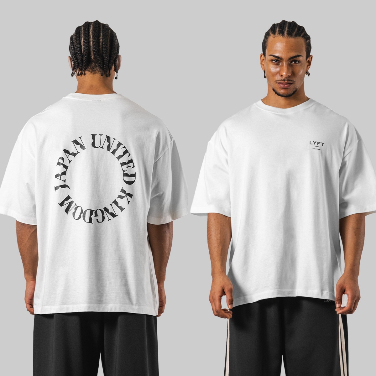 Streetwear Brand Rings - Camiseta de gimnasio de algodón con