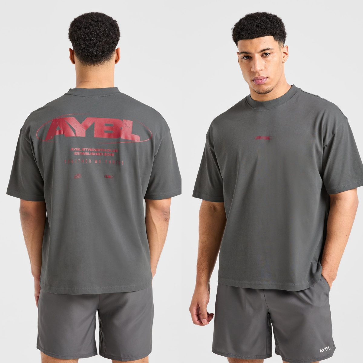 Streetwear Brand Red Logo - Camiseta con logotipo rojo de la