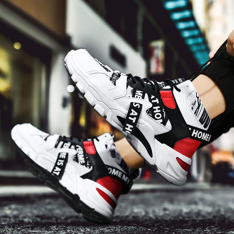 Streetwear Uomo Brand - Zapatillas de deporte gruesas para hombre