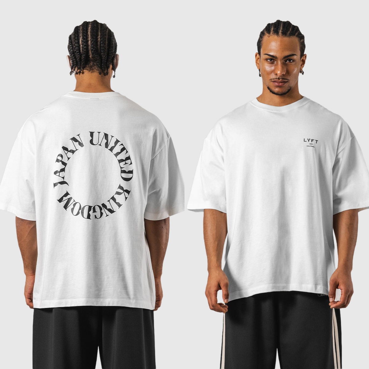 Streetwear Brand Rings - Camiseta de algodón con estampado gráfico