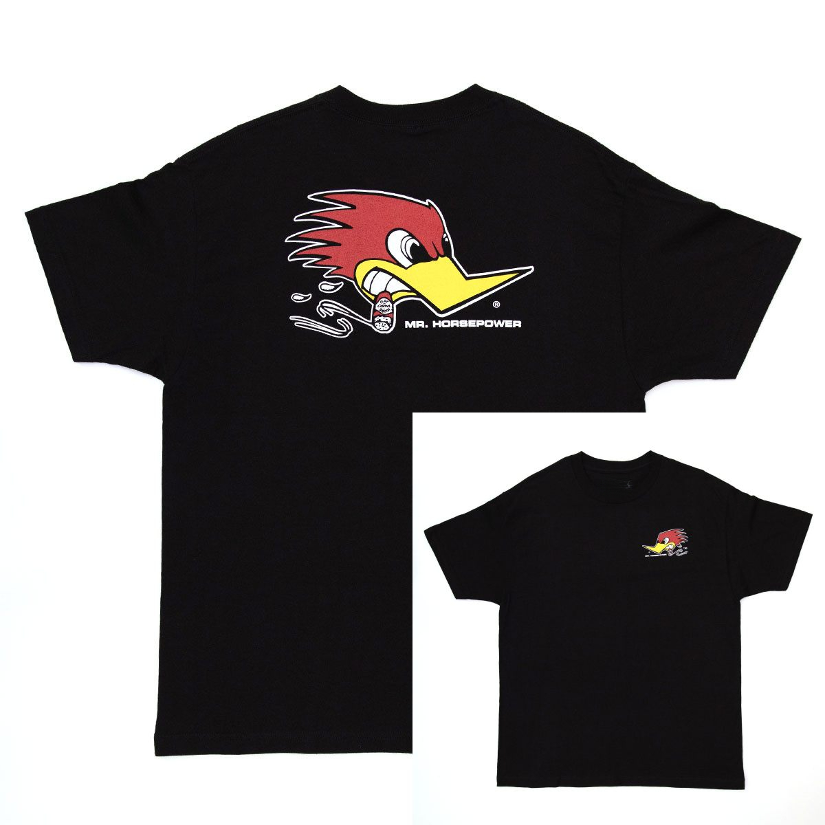 Streetwear Brand Red Logo - Camiseta con logotipo de Woodpecker rojo,