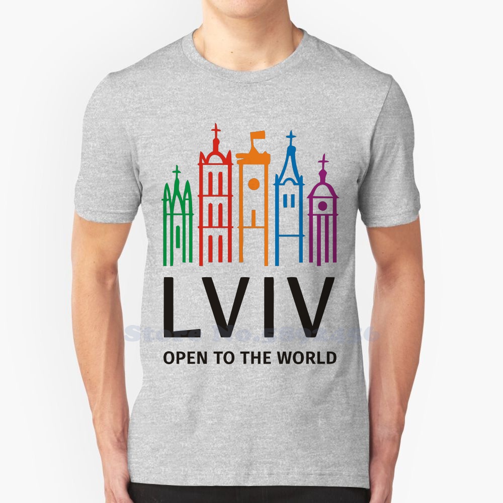 Streetwear Clothing Brand Logo - Lviv-ropa de calle Unisex, Camiseta estampada