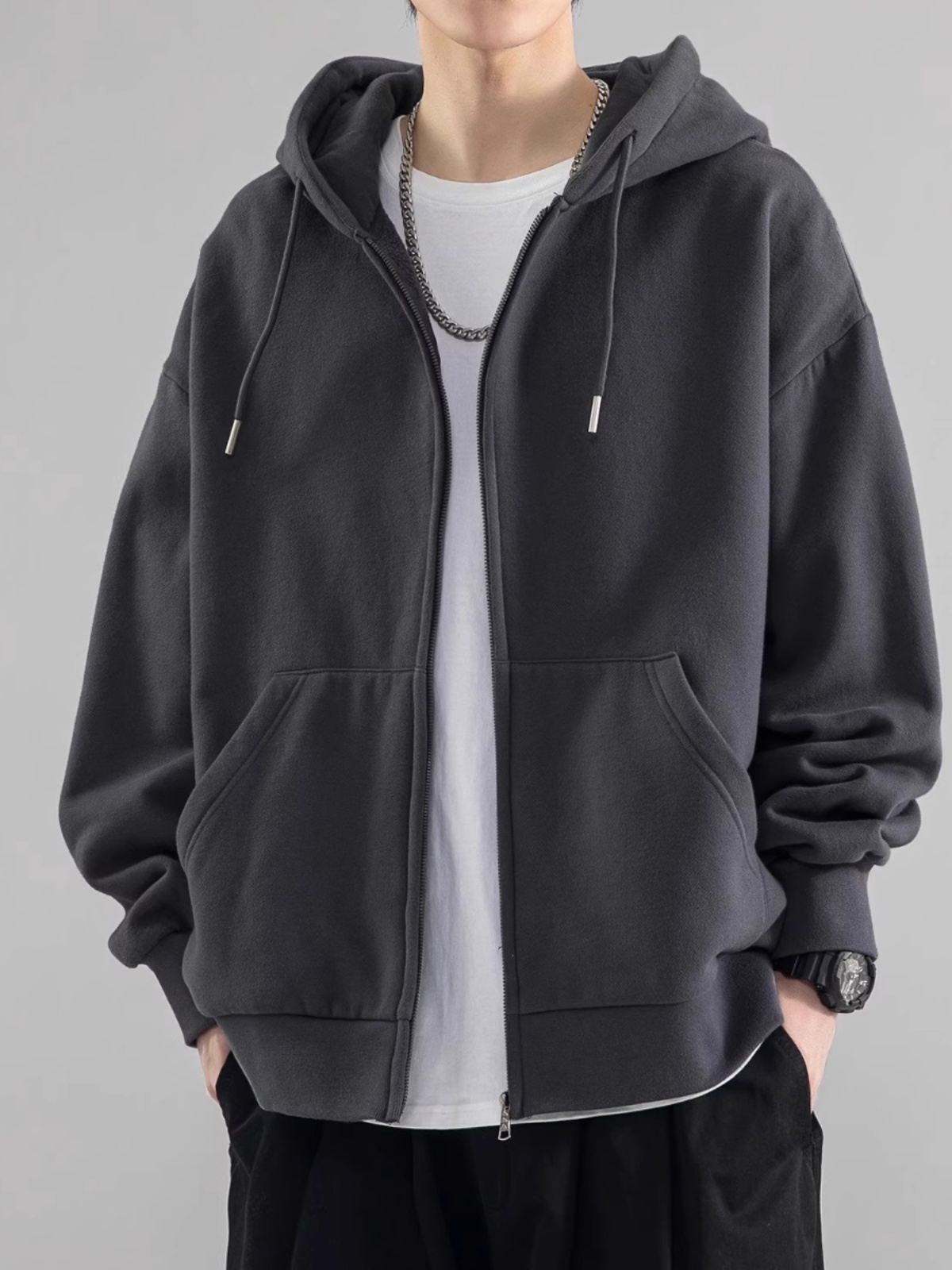 Sudadera con capucha holgada p - Streetwear Brand Hong Kong reseña y precio