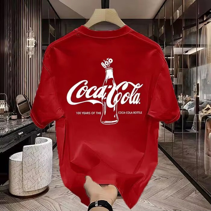 Camiseta roja con logotipo clá - Streetwear Brand Red Logo reseña y precio