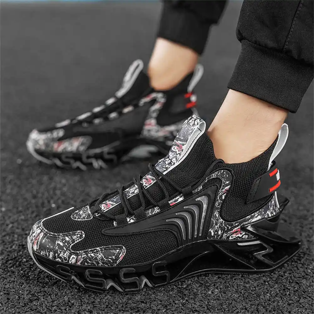 Botas largas Slipon azules y r - Streetwear Girl Brand reseña y precio