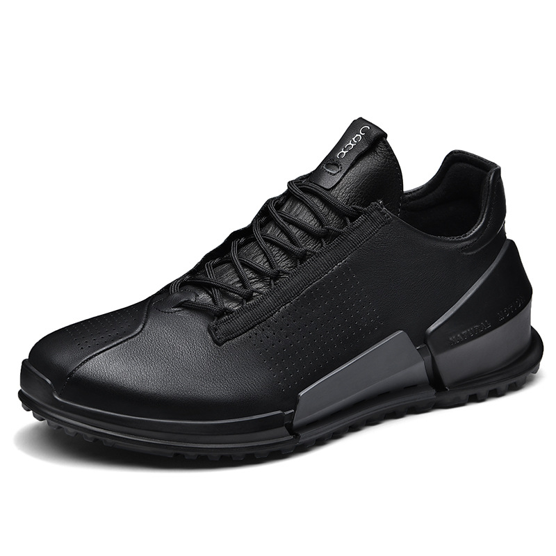 Zapatos de cuero genuino a la  - Streetwear Brand Famous reseña y precio