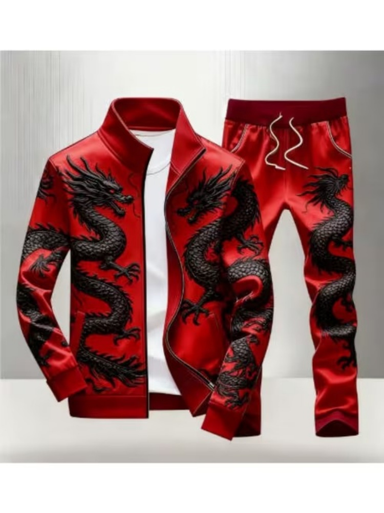 Conjunto Deportivo Casual para - Streetwear Zipper reseña y precio