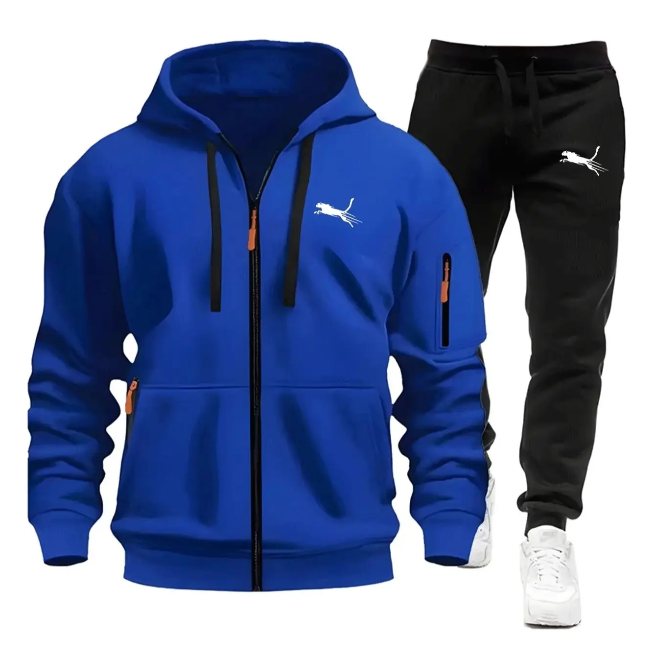 Conjunto Deportivo Casual para - Streetwear Zipper reseña y precio