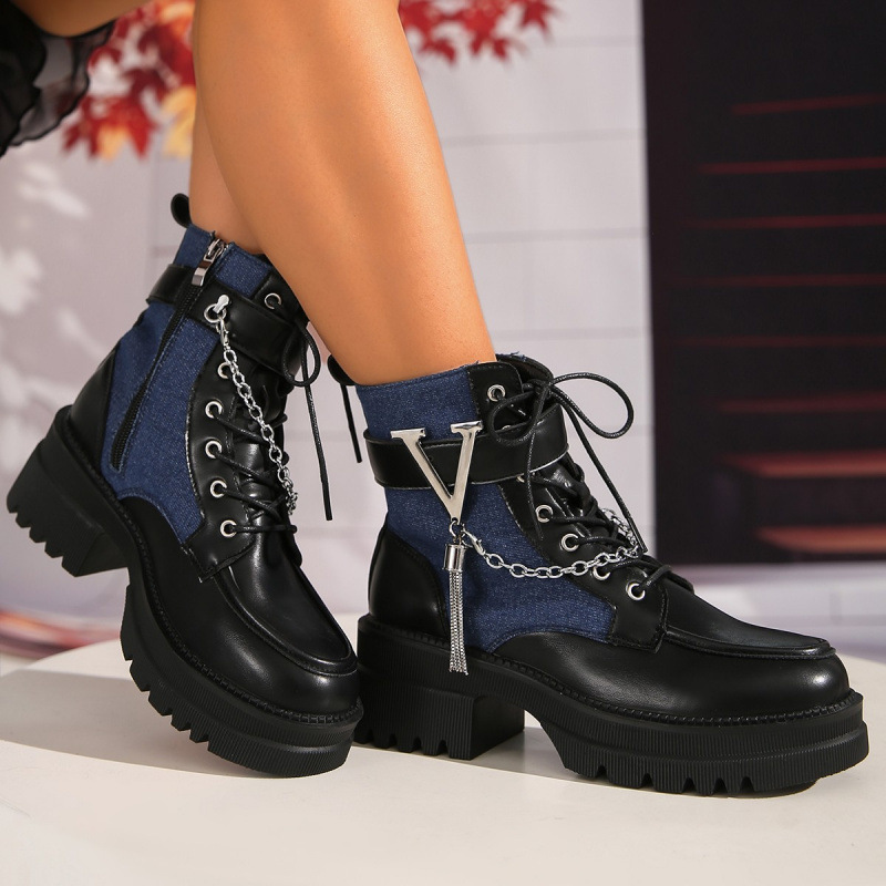 Botines góticos de plataforma  - Streetwear Zipper reseña y precio
