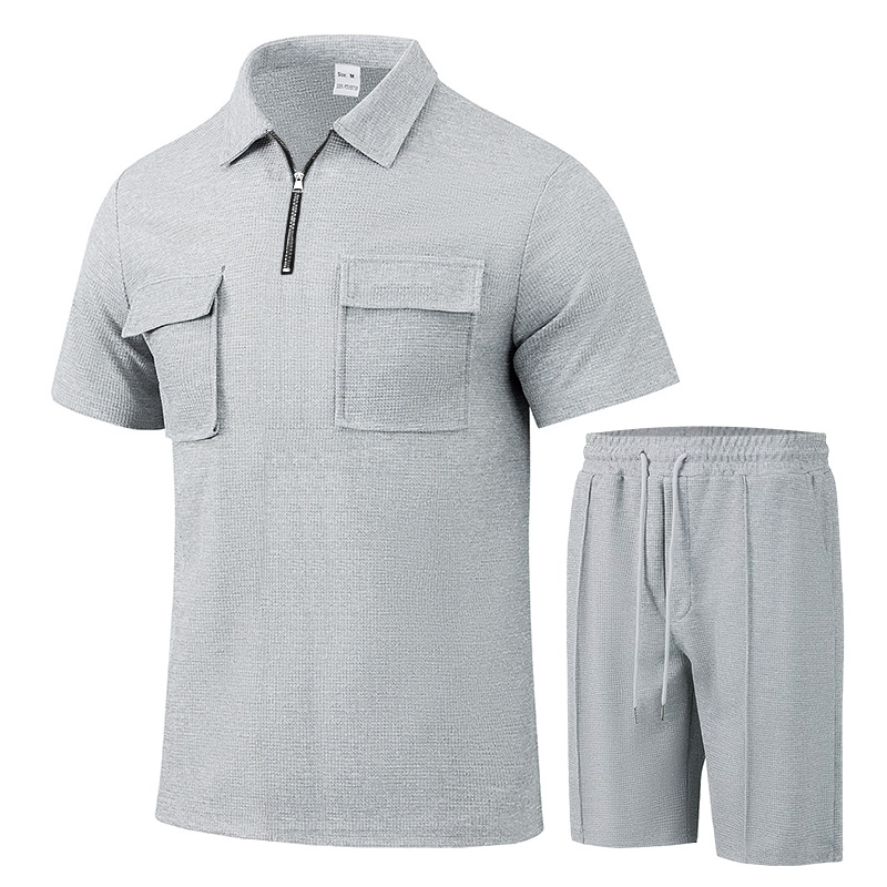 Conjunto deportivo de verano p - Streetwear Zipper reseña y precio